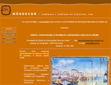 Tablet Screenshot of mosdecor.com